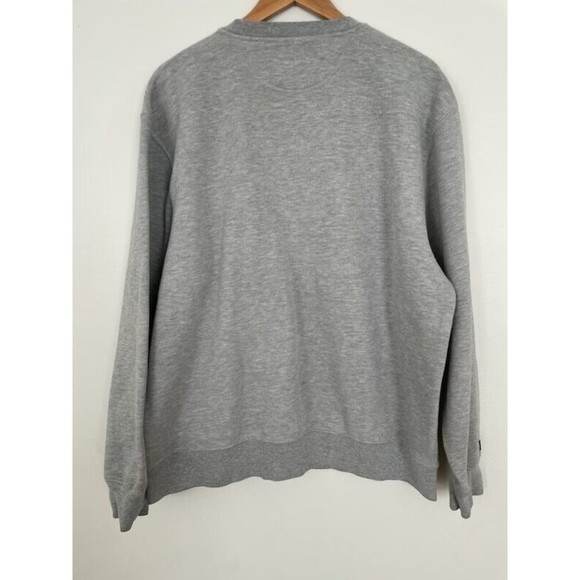 Vintate Navy Crewneck Sweater-Mens Xl-Embroidered - Picture 2 of 2